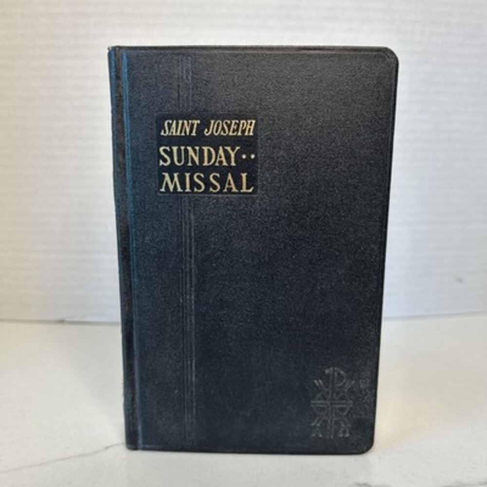 St Joseph Continuous Sunday Missal Confraternity Version 1957 Large Type Plus!